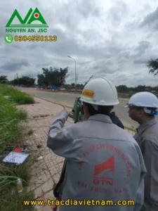 Bàn giao máy toàn đạc Leica TCR1102 Bắc Trung Nam